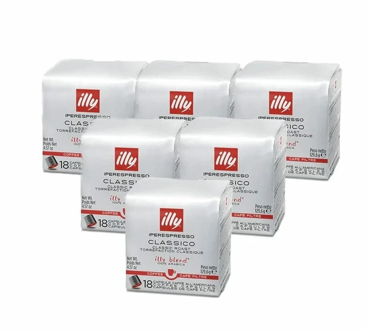 108 Capsules Iperespresso Filtre Pack Torréfaction Classique - ILLY 3 108 Capsules Iperespresso Filtre Pack Torréfaction Classique - ILLY