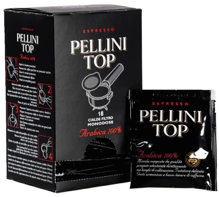 Pack 36 Dosettes ESE Top - 100 % Arabica - PELLINI 4 Pack 36 Dosettes ESE Top - 100 % Arabica - PELLINI – Image 2
