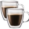 Verres Double Paroi BODUM - Bistro 2x30 Cl -Delonghial Magasin 2 bodum bistro anse 30cl