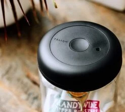 Boîte Conservatrice Avec Vide D'air Atmos En Verre 250 Gr - Fellow -Delonghial Magasin 2 fellow boite vide air