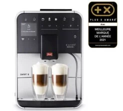 Melitta Barista T Smart Connectée Argent (sans Réservoir Lait) F831-101 -Delonghial Magasin 2 melitta barista t smart f831 101