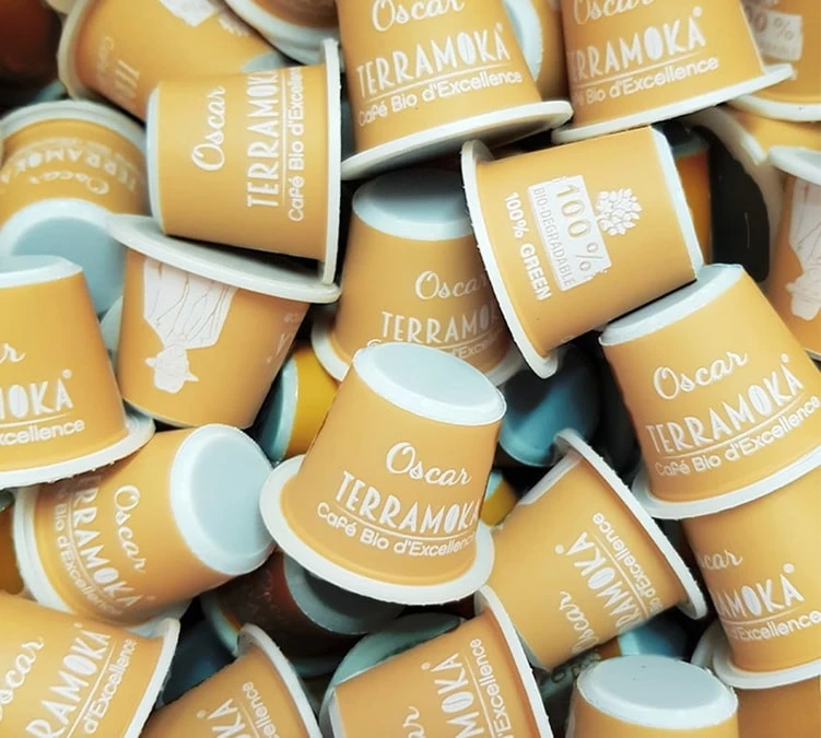 300 Capsules Sir Oscar Bio Home Compost Compatibles Nespresso® 3 300 Capsules Sir Oscar Bio Home Compost Compatibles Nespresso®