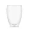 Set 2 Verres BODUM - PAVINA Double Paroi, Striés, 32 Cl, Transparent -Delonghial Magasin 32 1