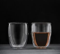 2 Verres Double Paroi 35 Cl Duplex - LES ARTISTES A PARIS -Delonghial Magasin 35cl doublepar