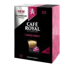 36 Capsules Lungo Forte Compatibles Nespresso® - CAFE ROYAL