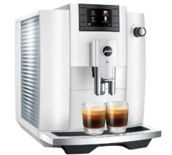 JURA E6 Piano White EC Garantie 3 Ans -Delonghial Magasin 3 machine a cafe jura e6 piano white