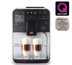 Melitta Barista T Smart Connectée Argent (sans Réservoir Lait) F831-101 -Delonghial Magasin 3 melitta barista t smart f831 101
