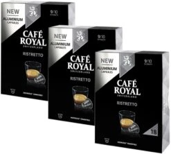 Pack 54 Capsules Ristretto - Compatible Nespresso® - CAFE ROYAL