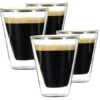 4 Verres Double Paroi Caffeino 8.5 Cl - BORMIOLI ROCCO 1 4 Verres Double Paroi Caffeino 8.5 Cl - BORMIOLI ROCCO -Delonghial Magasin 4 verres dp 8 5cl