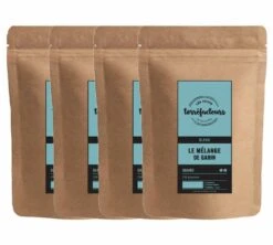 4x250g Café En Grain Le Mélange De Gabin ( Corsé ) - LES PETITS TORREFACTEURS