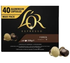 40 Capsules L'Or Forza Compatibles Nespresso® - L'OR ESPRESSO