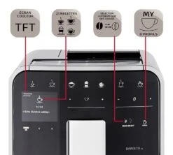 Melitta Barista TS Smart Connectée Argent F850-101 Garantie 3 Ans -Delonghial Magasin 4 melitta barista ts smartconnecte argent f850 101