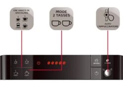 Melitta Caffeo Passione F540-101 Inox -Delonghial Magasin 4 melitta caffeo passione f540 101