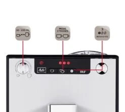 Melitta Caffeo Solo Argent / Noir E950-103 -Delonghial Magasin 4 melitta caffeo solo e950 103