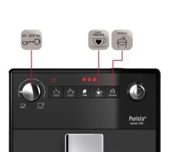 MELITTA Purista® F230-002 Pure Black Exclusive Garantie 3 Ans -Delonghial Magasin 4 melitta purista f230 001