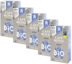 Pack 50 Capsules Lungo Bio - Compatibles Nespresso® - CAFE ROYAL