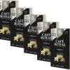 Pack 50 Capsules Vanille - Compatibles Nespresso® - CAFE ROYAL -Delonghial Magasin 50 capsules alu vanille cafe royal nespresso