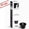 Pack Capsules Caffitaly - Vigoroso Espresso Robusto 5 X10 -Delonghial Magasin 50 capsules caffitaly espresso vigoroso