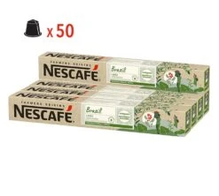 50 Capsules Origins Brazil - Compatible Nespresso® - NESCAFE FARMERS