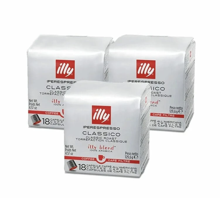 54 Capsules Iperespresso Filtre Pack Torréfaction Classique - ILLY 3 54 Capsules Iperespresso Filtre Pack Torréfaction Classique - ILLY