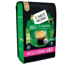 60 Dosettes Café BIO - 384g - Carte Noire- CARTE NOIRE