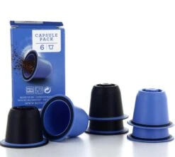 Pack De 6 Capsules Réutilisables Compatibles Nespresso® - BLUECUP -Delonghial Magasin 67167 02
