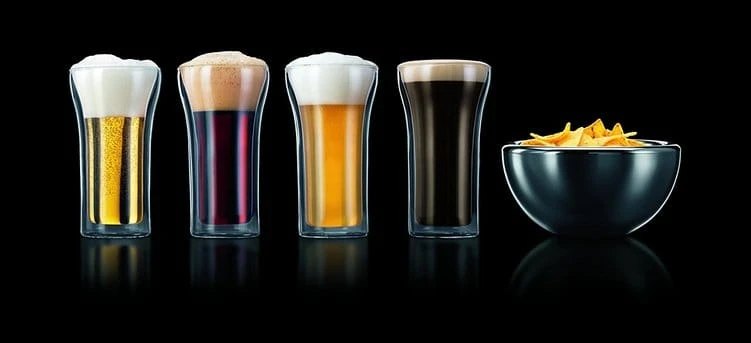 Lot De 6 Verres Double Paroi 10cl+20cl+40cl - BODUM 7 Lot De 6 Verres Double Paroi 10cl+20cl+40cl - BODUM – Image 5