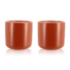 Mugs Isothermes OGO Living En Grès Paprika 20cl X2 -Delonghial Magasin 7912115