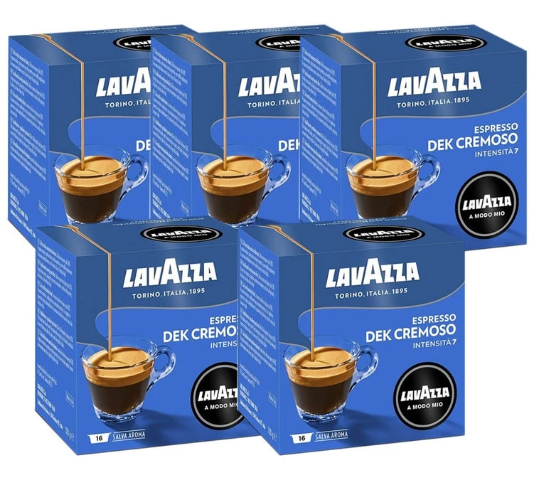 80 Capsules A Modo Mio Dek - LAVAZZA 3 80 Capsules A Modo Mio Dek - LAVAZZA