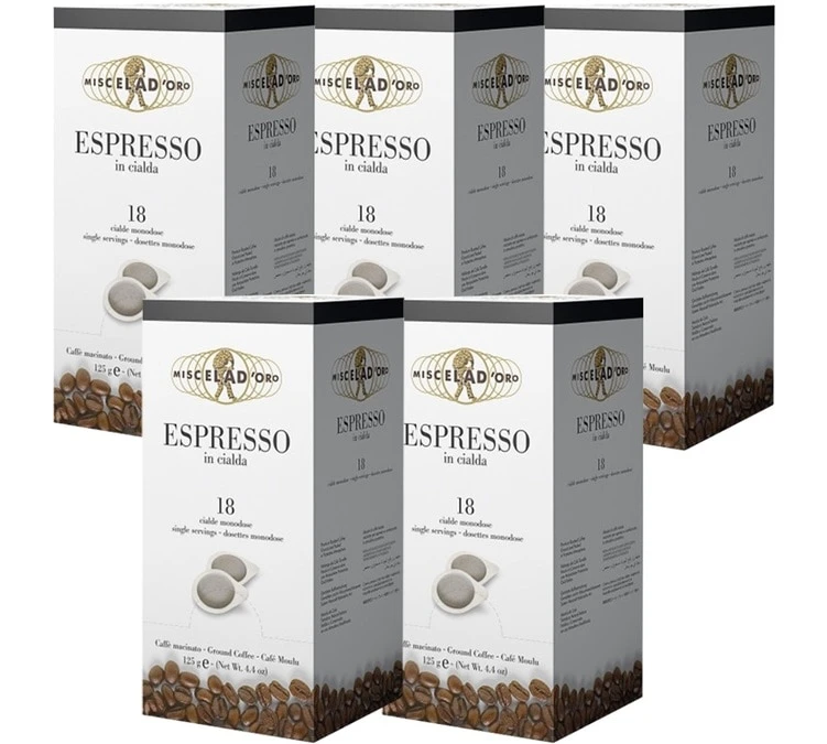 Pack 90 Dosettes ESE Espresso - MISCELA D'ORO 3 Pack 90 Dosettes ESE Espresso - MISCELA D'ORO