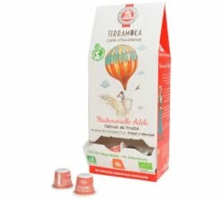 60 Capsules Melle Adèle Bio Compostables - Compatibles Nespresso® - TERRAMOKA