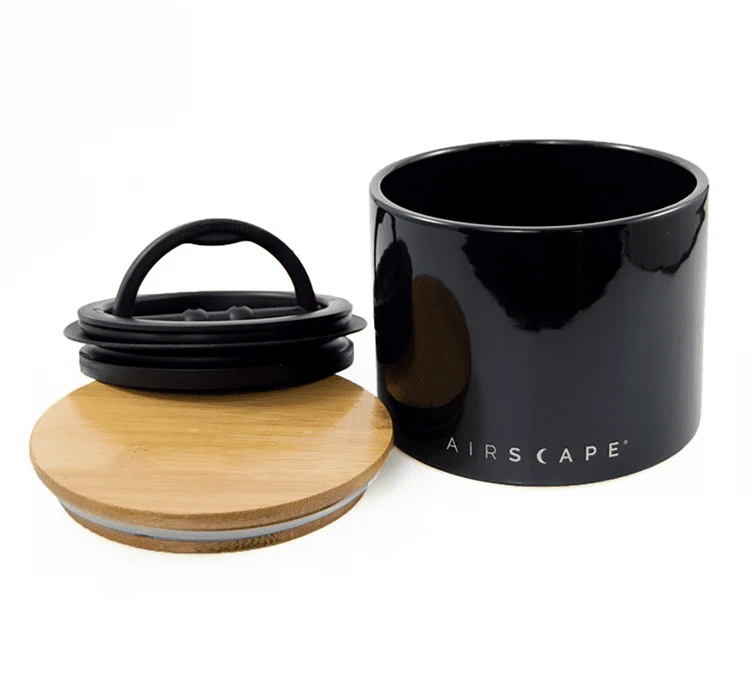Lot 2 Boîtes Conservatrices Céramique Noir Avec Vide D'air 500g Et 250g - Airscape 5 Lot 2 Boîtes Conservatrices Céramique Noir Avec Vide D'air 500g Et 250g - Airscape – Image 3