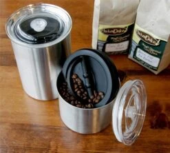 Boîte Conservatrice Inox Argent Avec Vide D'air 500g - Airscape -Delonghial Magasin airscape5