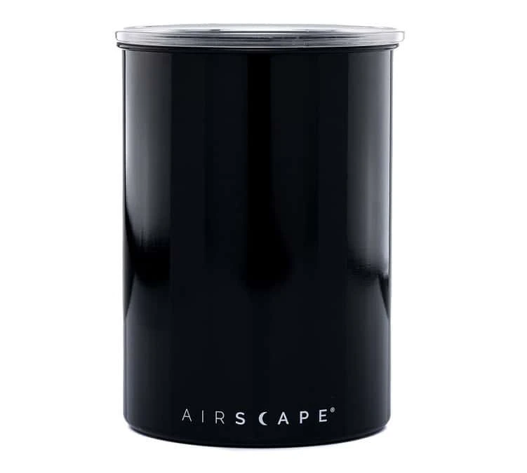 Boîte Conservatrice Inox Noir Brillant Avec Vide D'air 500g - Airscape 3 Boîte Conservatrice Inox Noir Brillant Avec Vide D'air 500g - Airscape