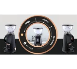 Moulin à Café Fiorenzato AllGround Noir Mat -Delonghial Magasin allground reglages