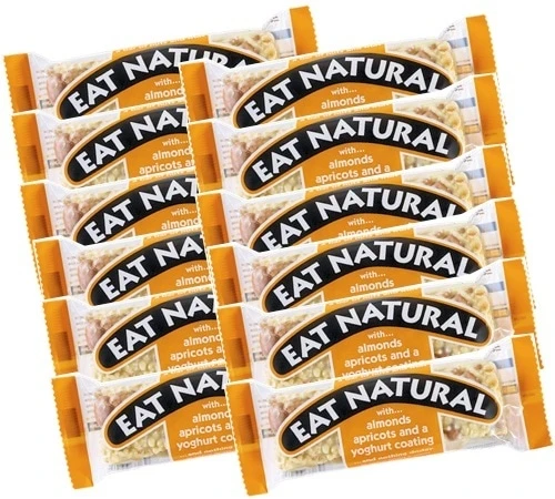 12 Barres Gourmandes Abricot, Amande Et Yaourt - Eat Natural 3 12 Barres Gourmandes Abricot, Amande Et Yaourt - Eat Natural