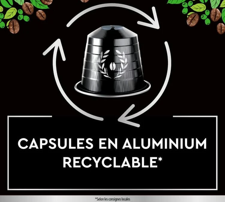 60 Capsules Compatibles Nespresso® - Espresso BIO - CARTE NOIRE 4 60 Capsules Compatibles Nespresso® - Espresso BIO - CARTE NOIRE – Image 2