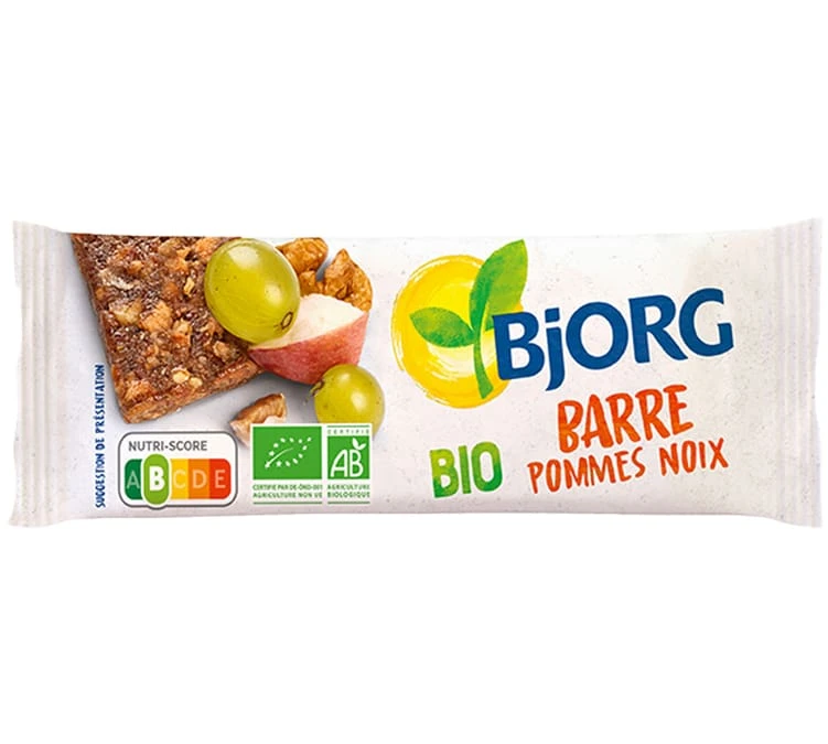 Barre Bjorg Pommes Noix Rhd 30g X 25 3 Barre Bjorg Pommes Noix Rhd 30g X 25