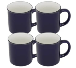 Mug AOC - Retro Bleu Nuit - 4x 250 Ml