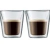 Verres Double Paroi BODUM - Canteen 2x10cl -Delonghial Magasin bodum canteen 10cl