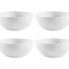 Set De 4 Bols Douro - Porcelaine Blanche - 48 Cl - BODUM -Delonghial Magasin bols4 bodum