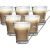 6 Verres à Cappuccino Oslo Avec Anse 22 Cl - Bormioli Rocco -Delonghial Magasin bormioli 22cl
