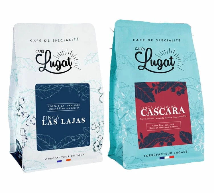 Pack Découverte Café En Grain Et Cascara Finca Las Lajas - CAFES LUGAT 3 Pack Découverte Café En Grain Et Cascara Finca Las Lajas - CAFES LUGAT