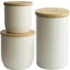 Lot De 3 Boîtes à Café/thé Rondes PEBBLY 1 Lot De 3 Boîtes à Café/thé Rondes PEBBLY -Delonghial Magasin bundle pebbly x3 id