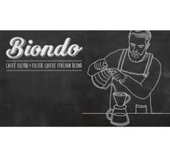 Café En Grains Biondo (torréfaction Filtre) 100% Arabica - 500g - Goppion Caffe -Delonghial Magasin cafe grains pour cafetiere filtre biondo goppion caffe 1