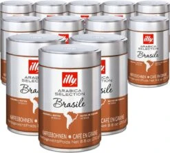 Café En Grains Illy Monoarabica Brasile - 12x250 G