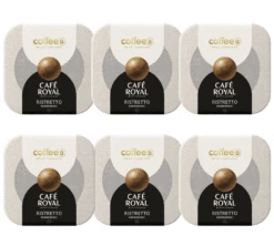 54 Boules De Café Ristretto Compatible CoffeeB - CAFÉ ROYAL