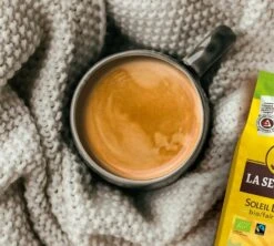 250g Café En Grain Bio 100% Arabica Soleil Levant - La Semeuse 5 250g Café En Grain Bio 100% Arabica Soleil Levant - La Semeuse -Delonghial Magasin cafeengrainbiolasemeuse250g