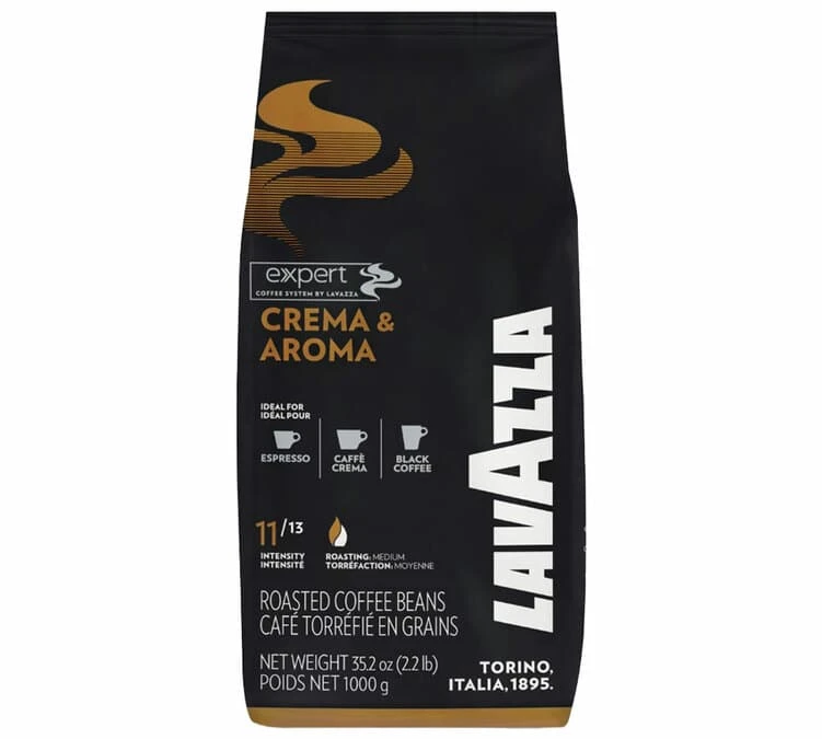 1Kg Café En Grain Crema & Aroma - LAVAZZA 3 1Kg Café En Grain Crema & Aroma - LAVAZZA