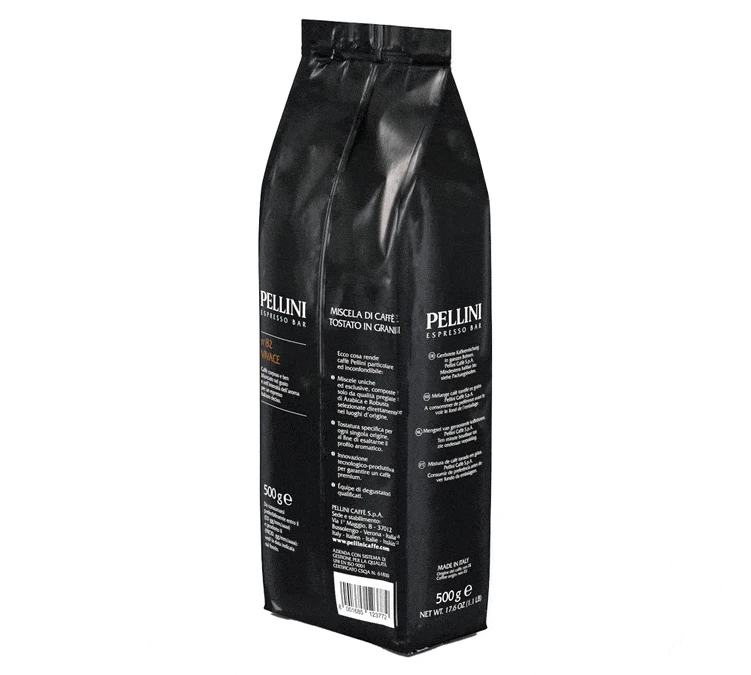 Café En Grain Espresso Bar Vivace N°82 - 500 Gr - PELLINI 7 Café En Grain Espresso Bar Vivace N°82 - 500 Gr - PELLINI – Image 5